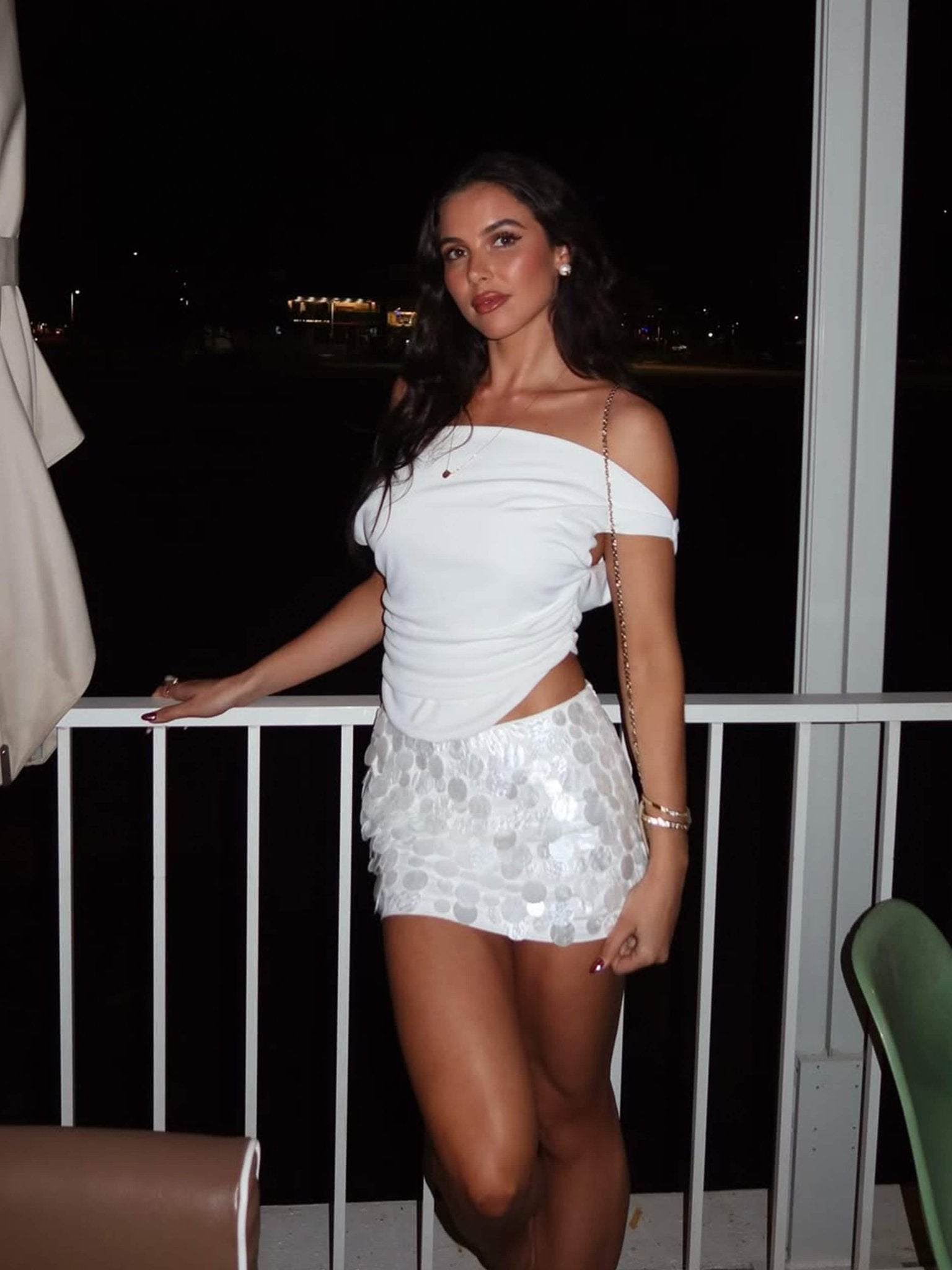 Melody Shell Mini Skirt