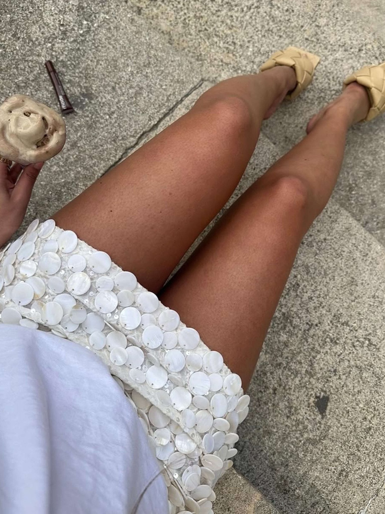 Rain Shell Mini Skirt