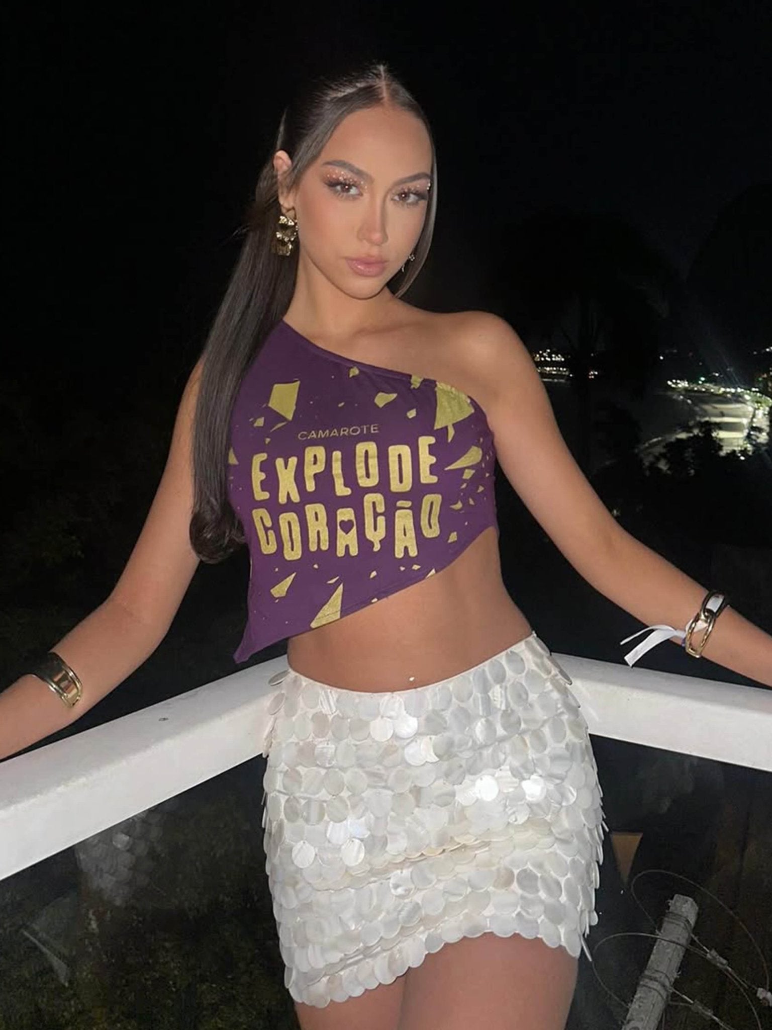 Rain Shell Mini Skirt