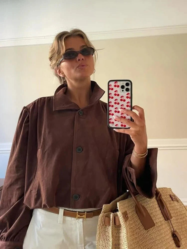 Rita Suede Jacket
