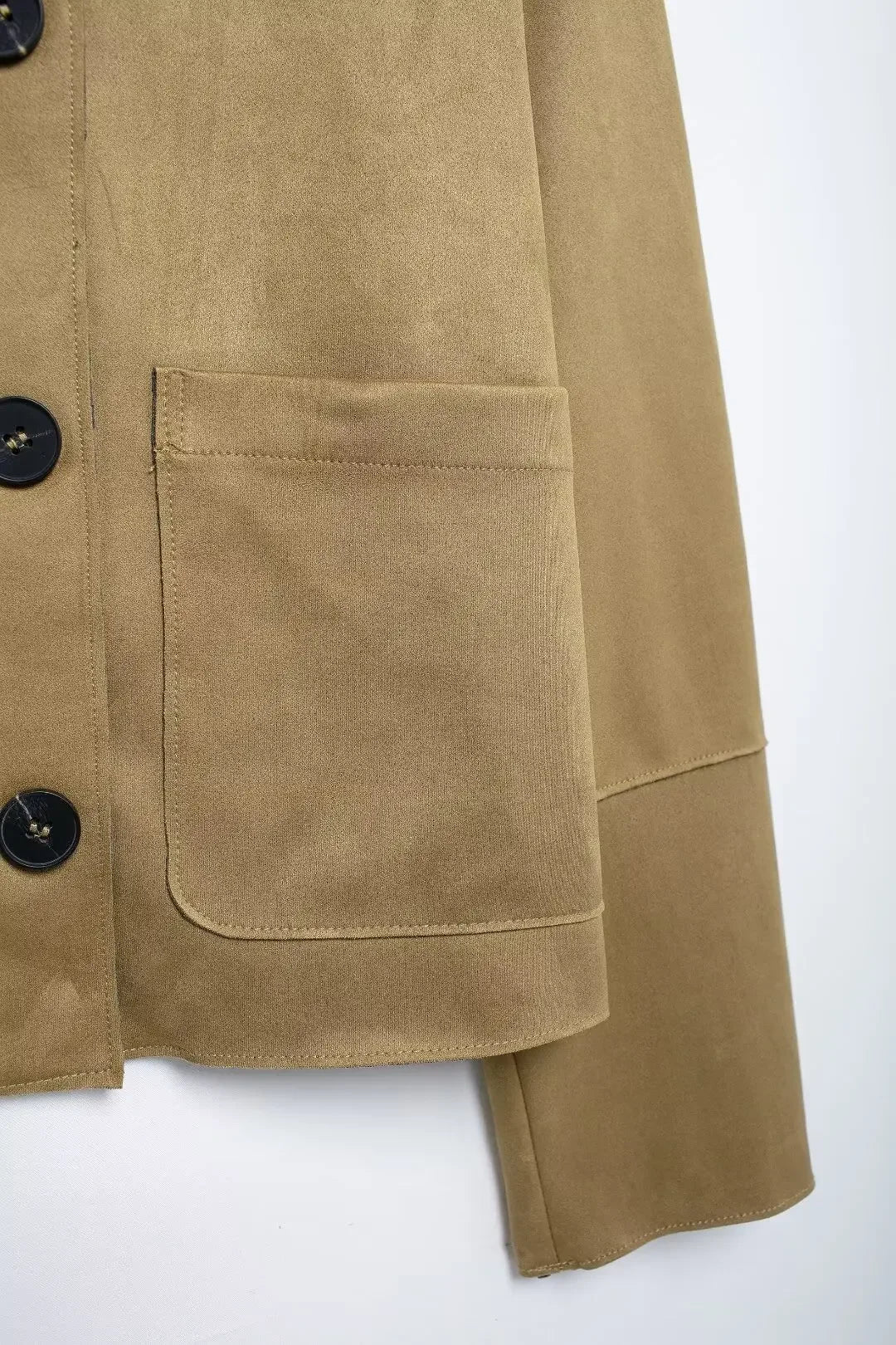 Ruffa Jacket Soft Suede