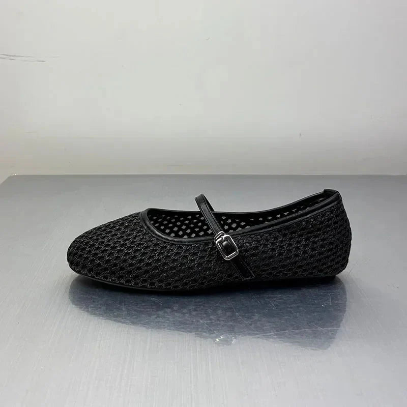 Sabrina Mesh Ballet Flats