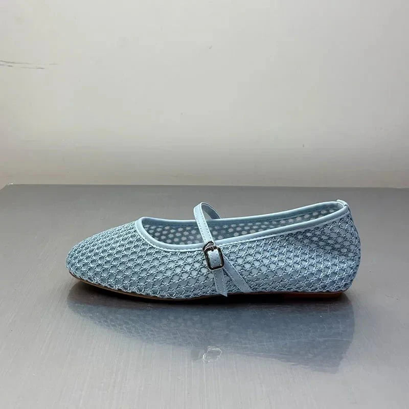 Sabrina Mesh Ballet Flats