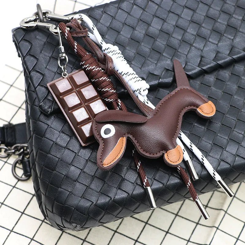 Sausage Dog Keychain Pendant