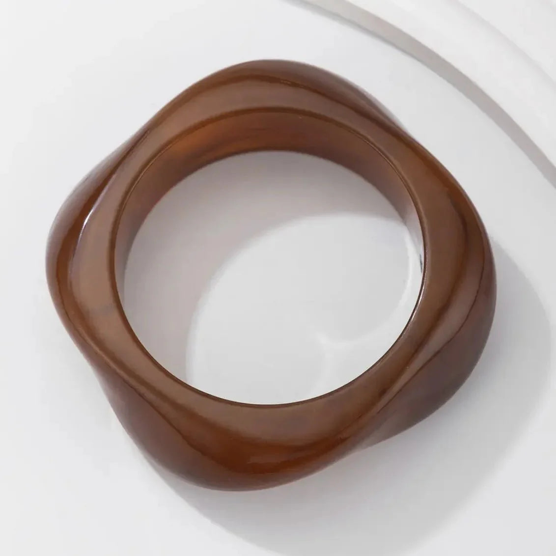 Geometric Acrylic Bangle Set
