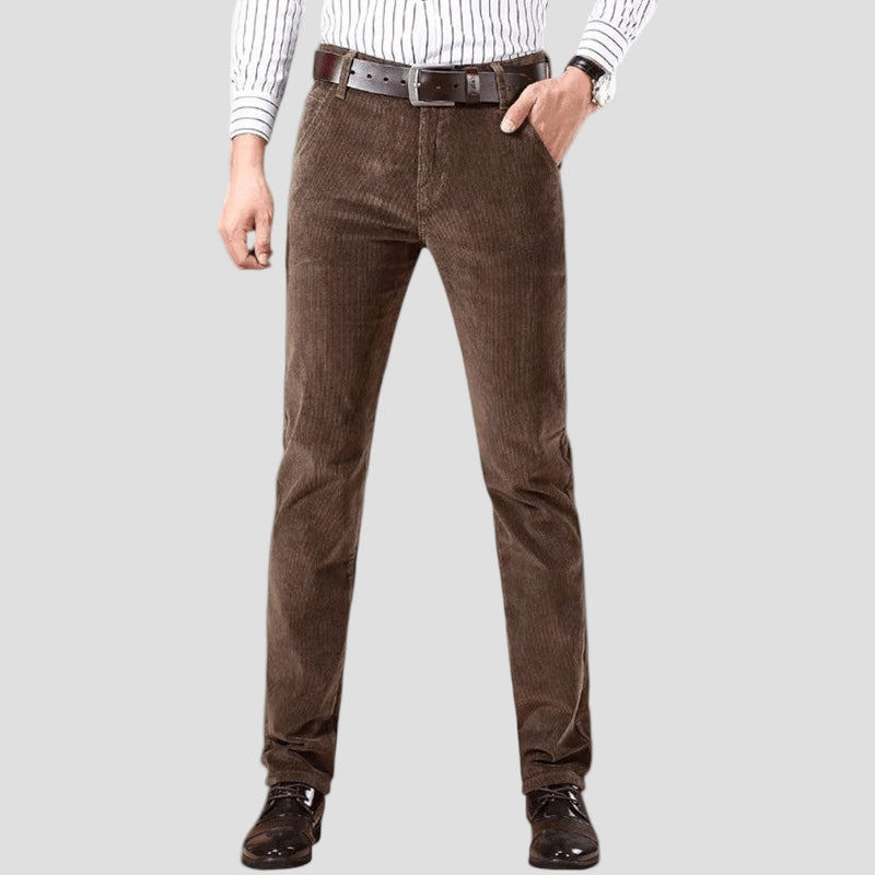 Men's Durable Corduroy Pants – Casual Workwear Fit