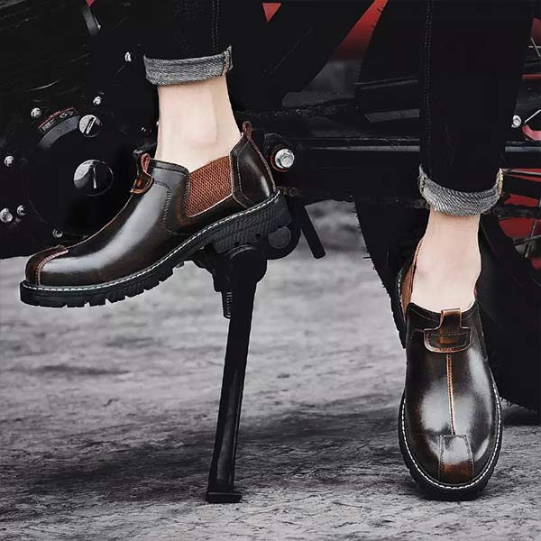 Vintage Leather Chelsea Boots