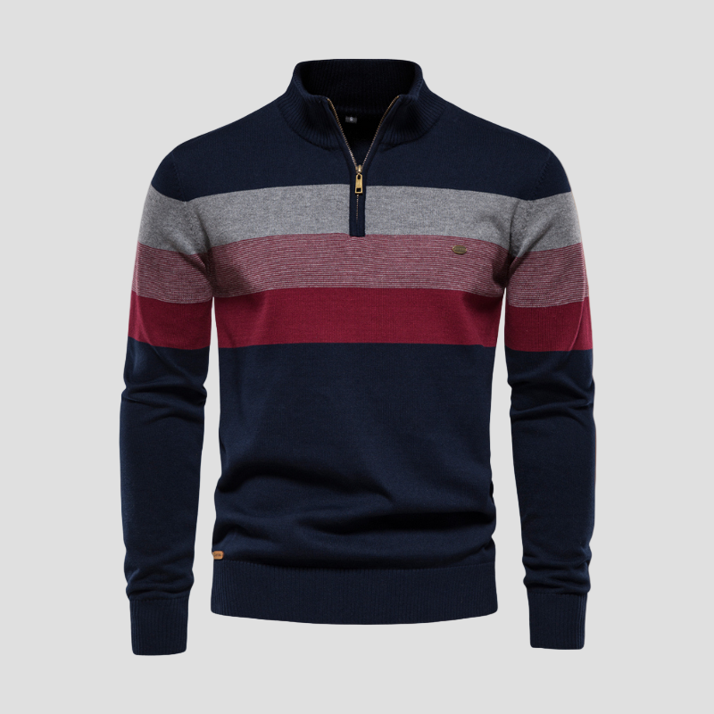 Premium Striped Men’s Sweater