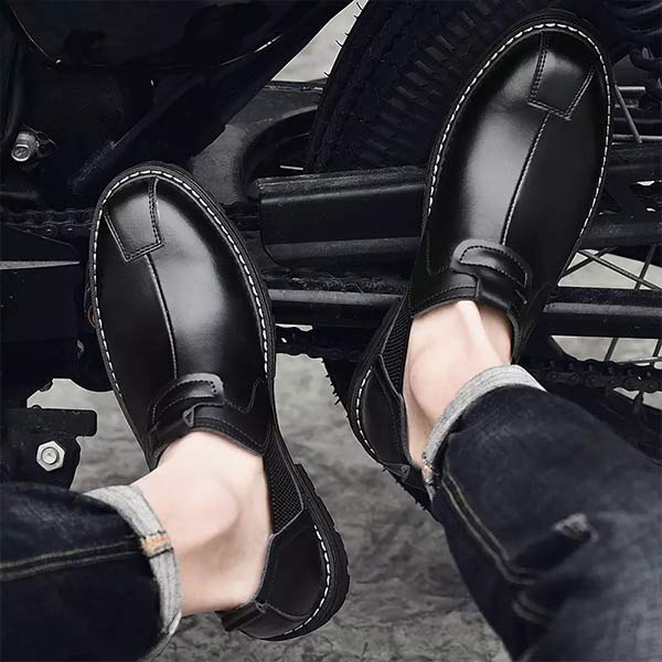 Vintage Leather Chelsea Boots