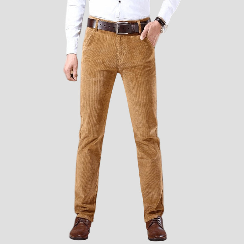 Men's Durable Corduroy Pants – Casual Workwear Fit