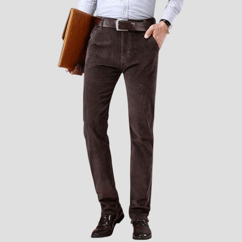 Men's Durable Corduroy Pants – Casual Workwear Fit