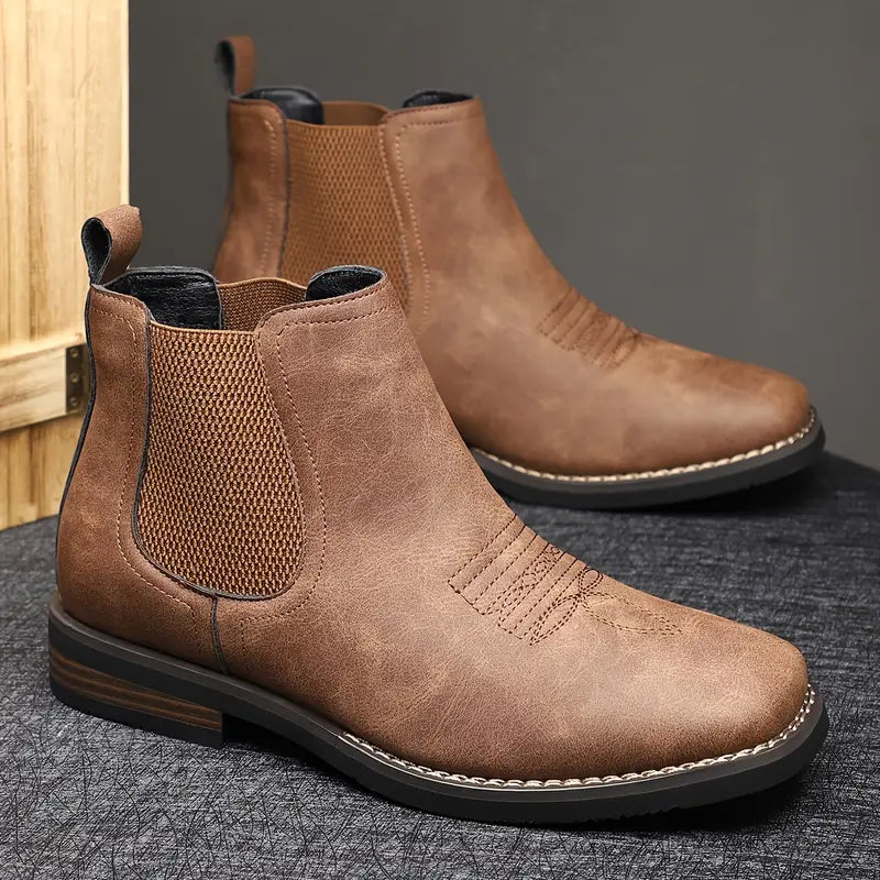 Classic Men’s Leather Boots