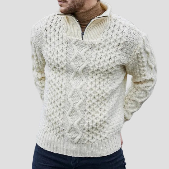 Premium Men’s Half-Zip Sweater