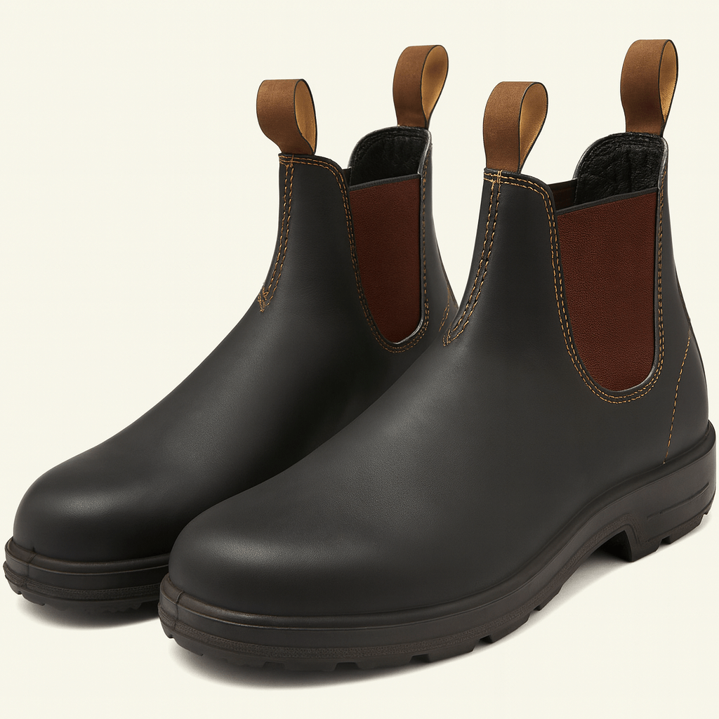 Premium Leather Chelsea Boots