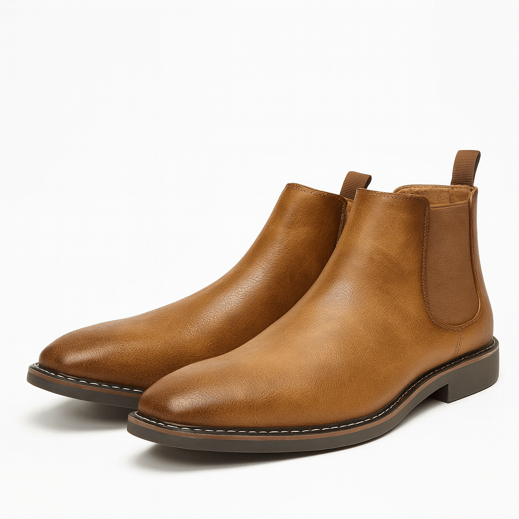 Men’s Waterproof Leather Chelsea Boots