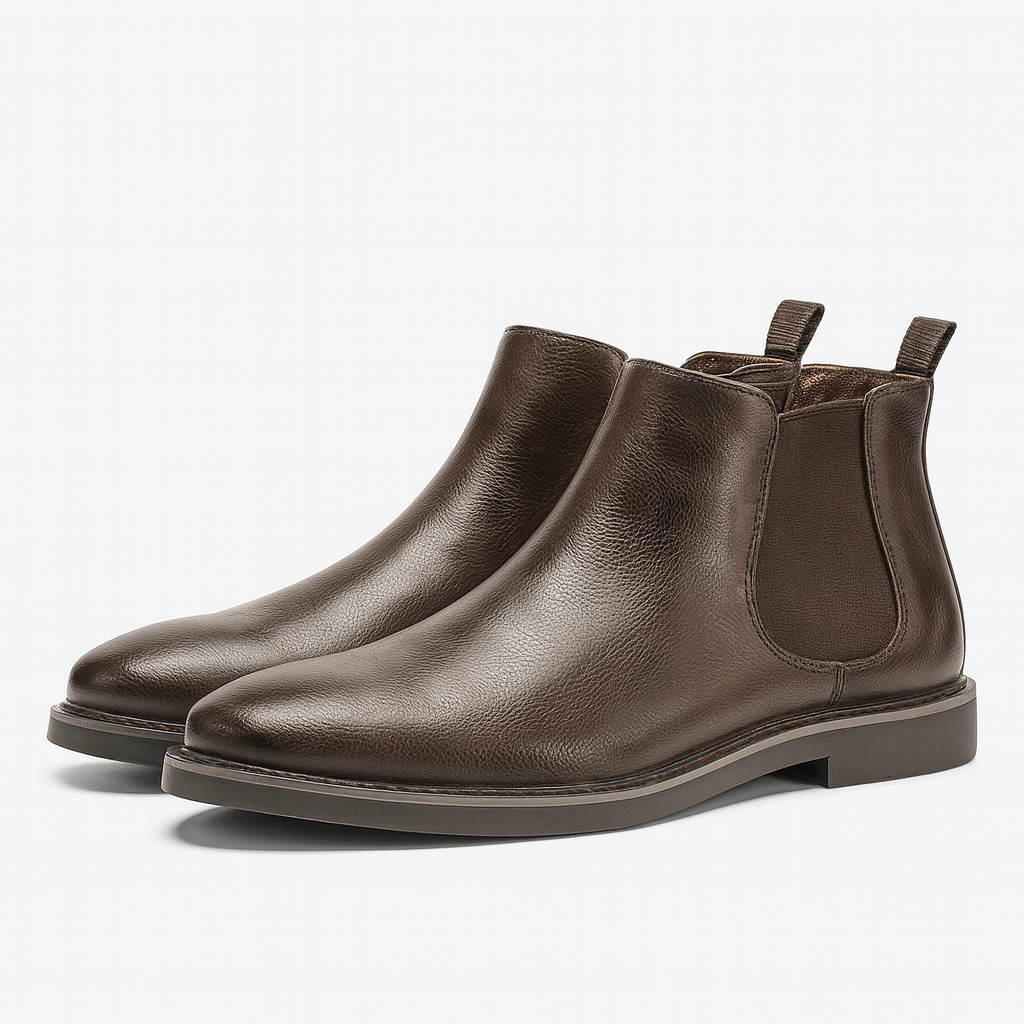 Men’s Waterproof Leather Chelsea Boots