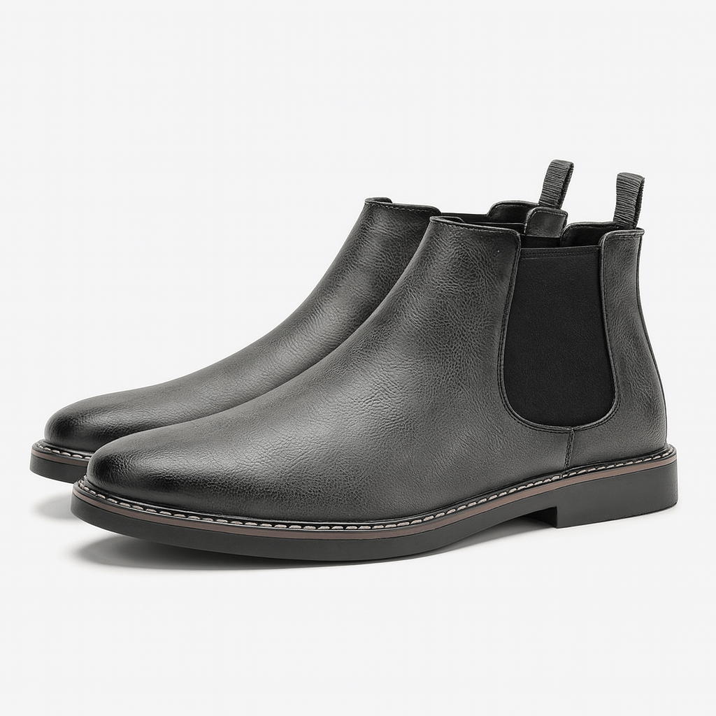 Men’s Waterproof Leather Chelsea Boots
