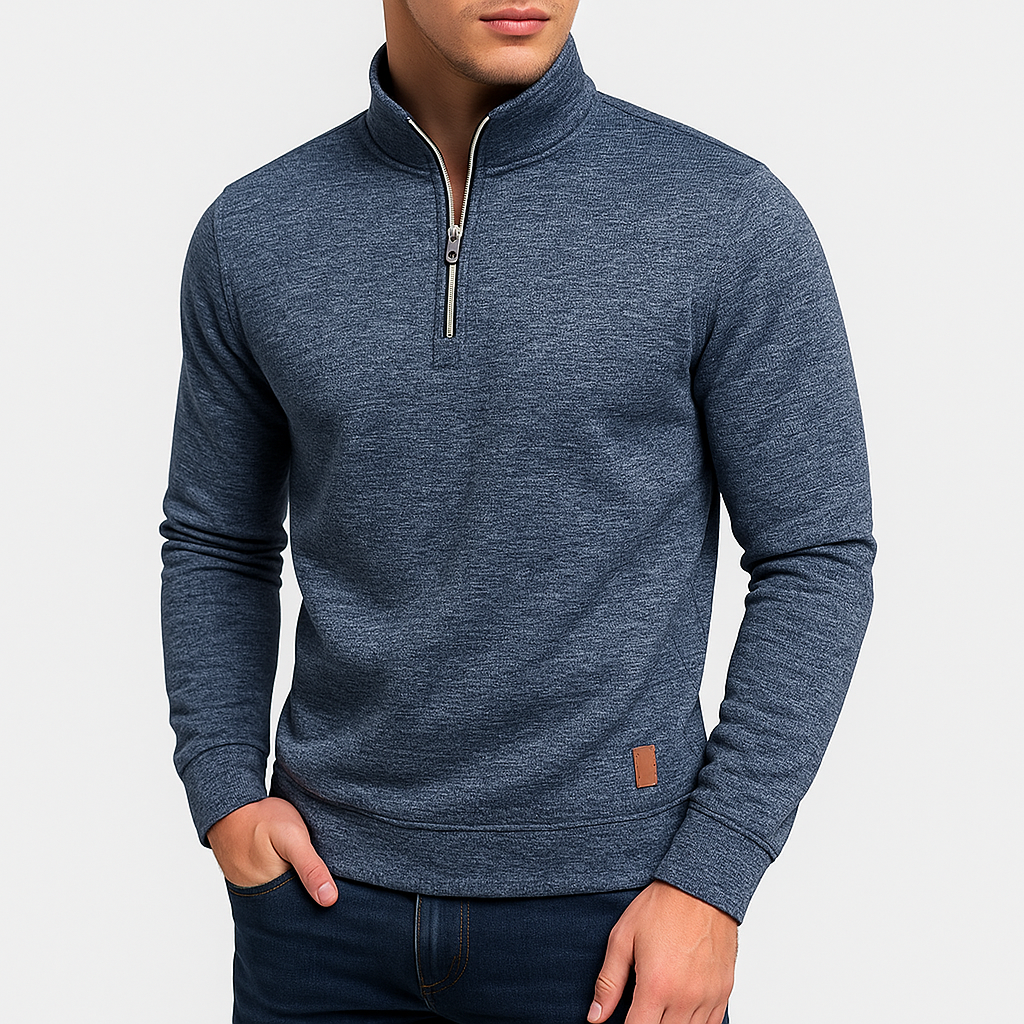 Warm Knitted Men’s Sweater
