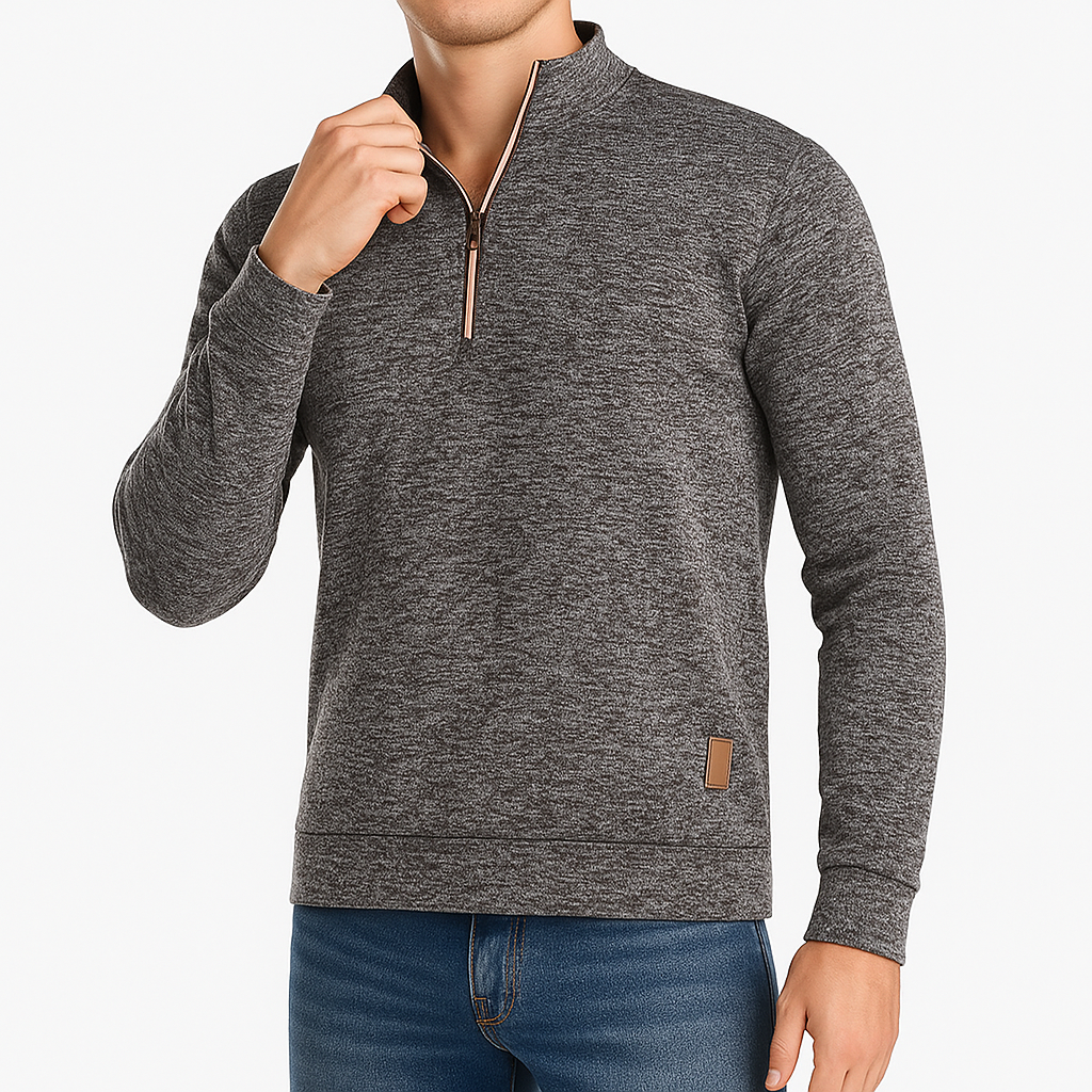 Warm Knitted Men’s Sweater