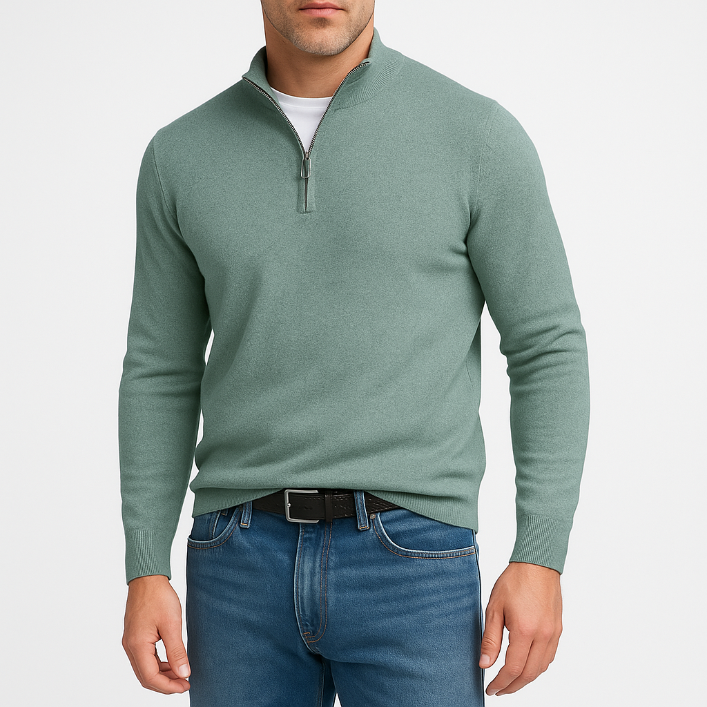 Premium Men’s Zip Sweater