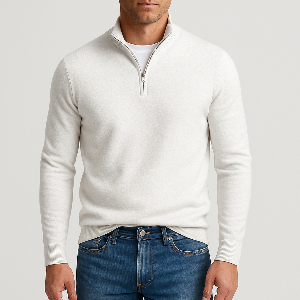 Premium Men’s Zip Sweater