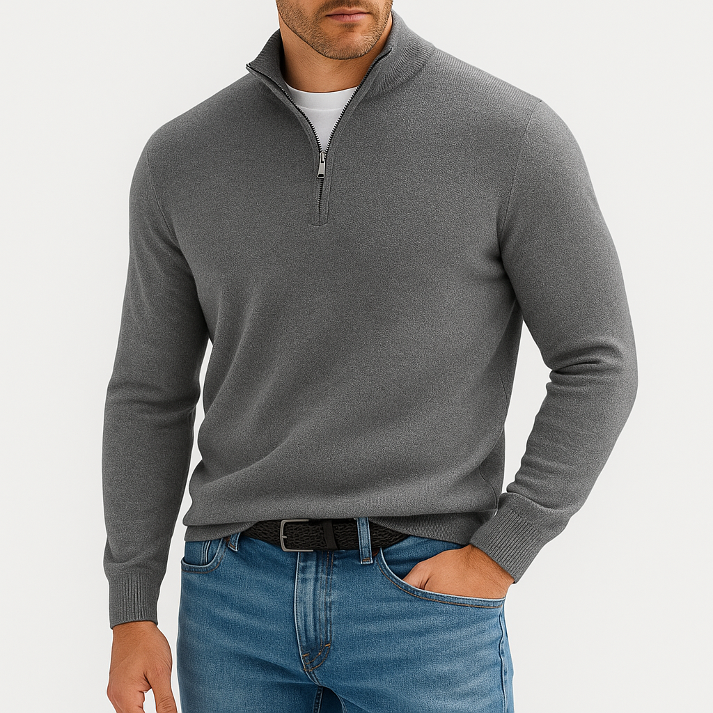 Premium Men’s Zip Sweater
