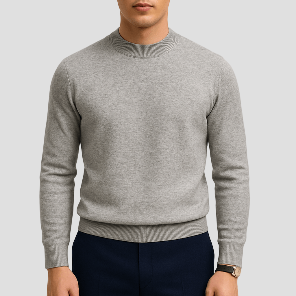 Men's Fitted Knitted Sweater