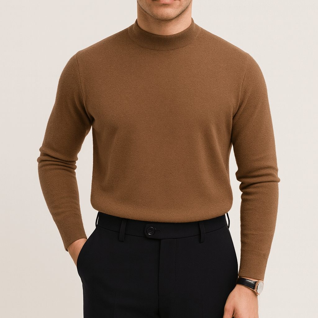 Men's Fitted Knitted Sweater
