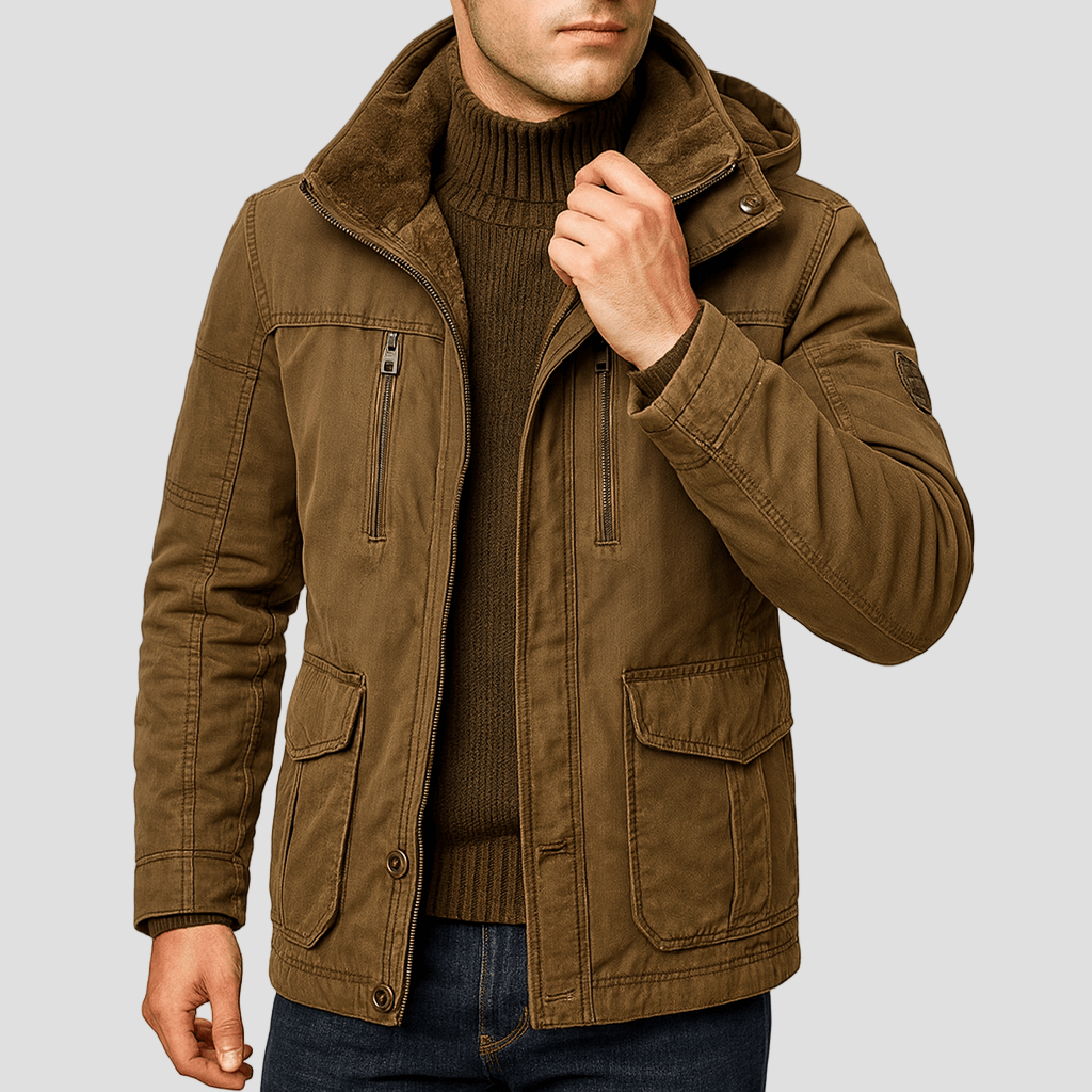 Men’s Winter Parka with Hood