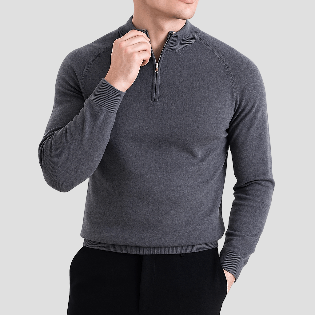 Men's Slim-Fit Wool Sweater