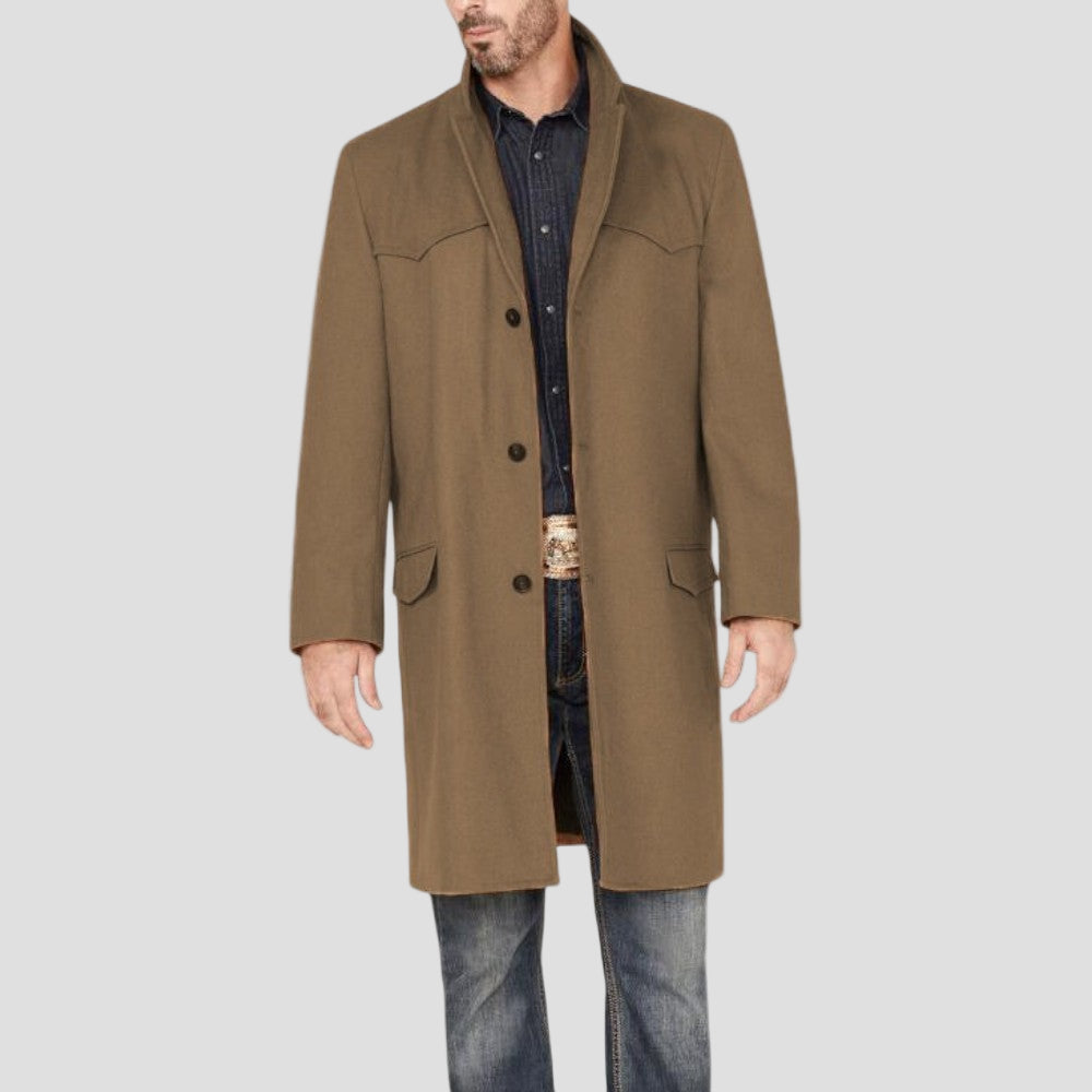Men’s Wool-Blend Coat