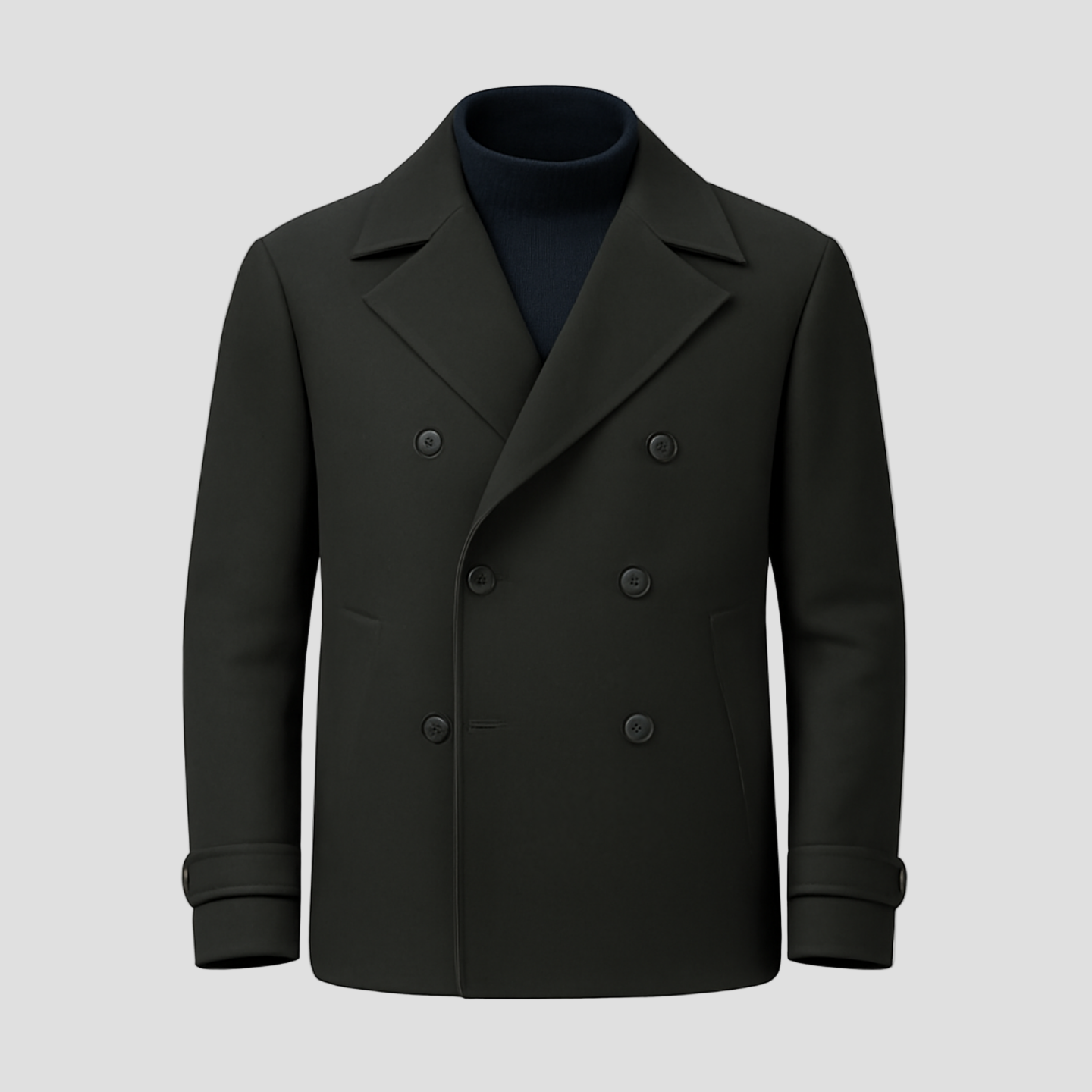 Men’s Elegant Winter Trench Coat