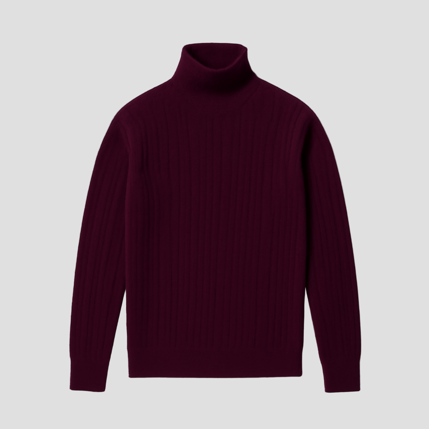 Men’s Wool Turtleneck Sweater
