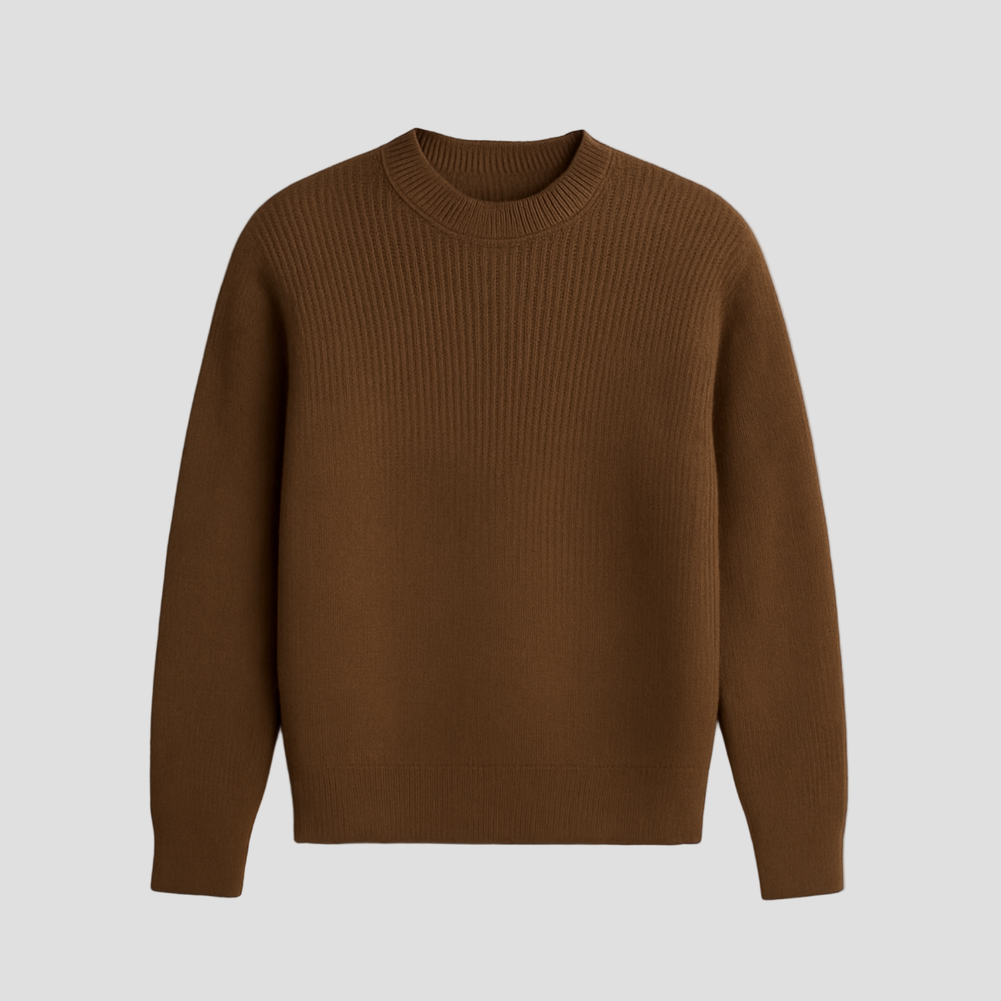 Men's Ribbed Wool Sweater