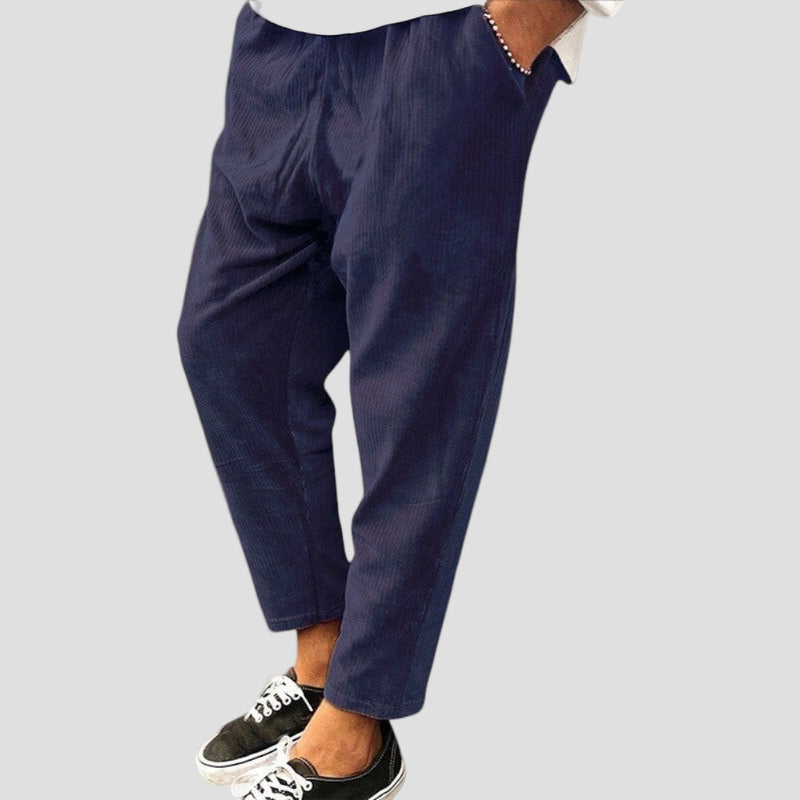 Men’s Corduroy Pants – Relaxed Comfortable Fit