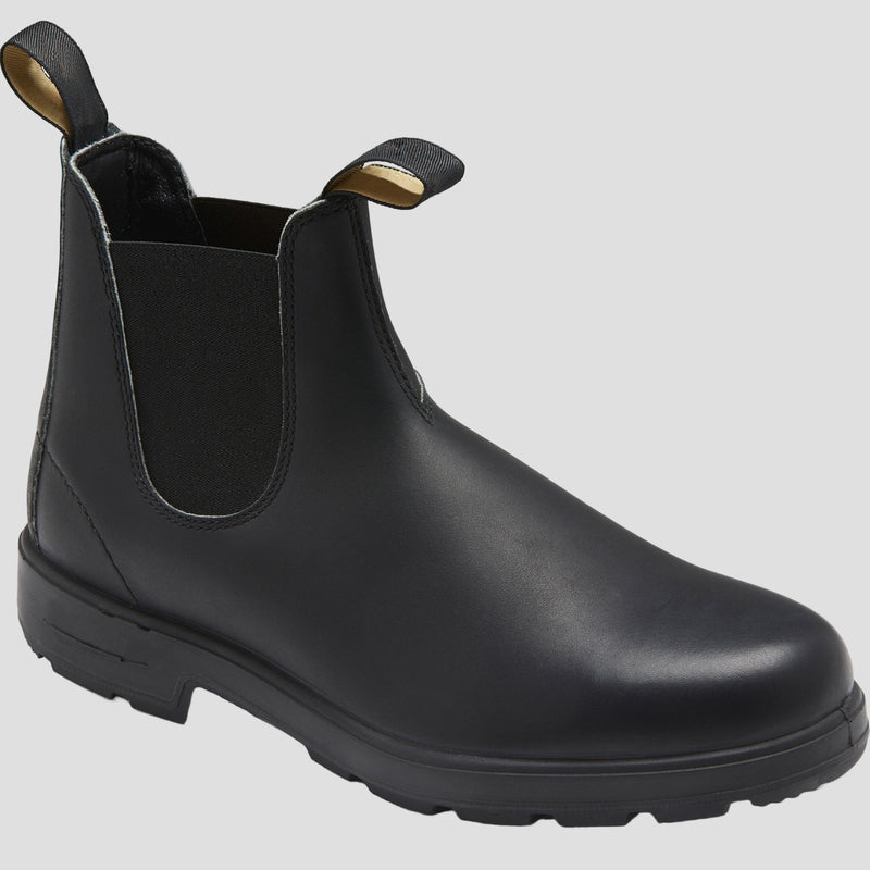 Men’s Leather Chelsea Boots with Heel Loop