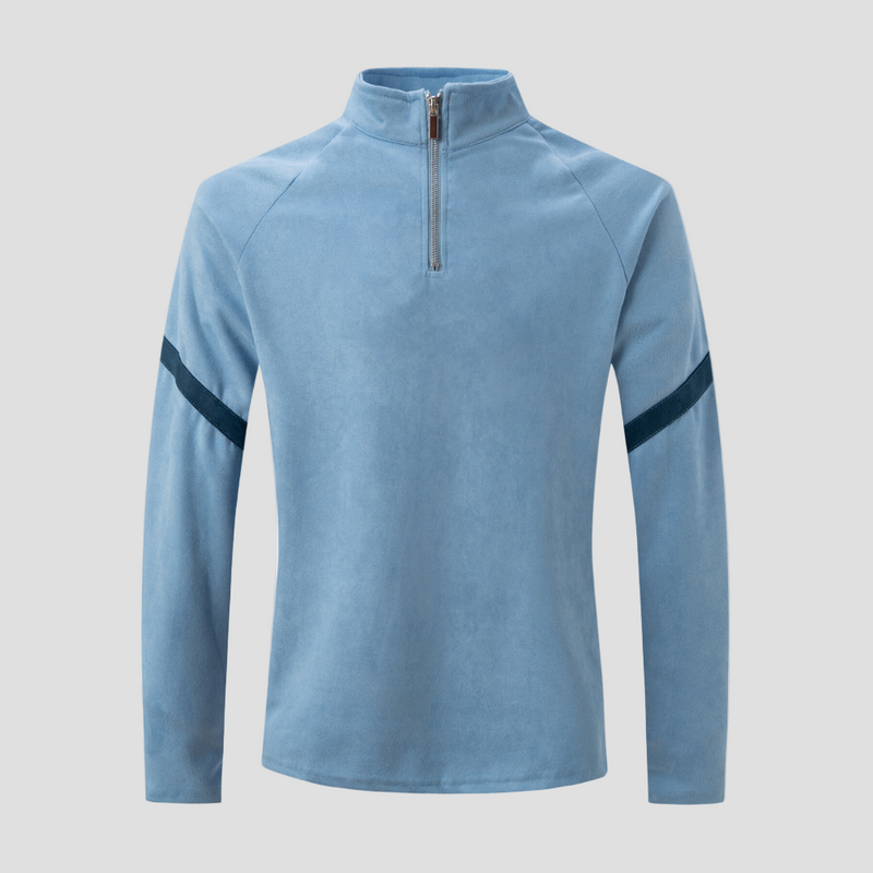 Elegant Men’s Wool-Blend Sweater