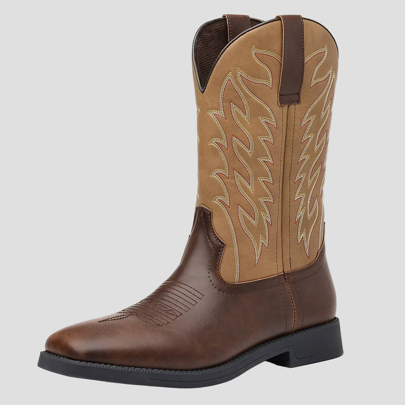Men’s Leather Western Cowboy Boots