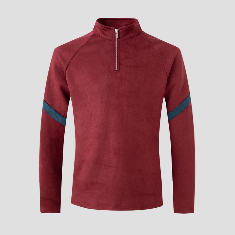 Elegant Men’s Wool-Blend Sweater