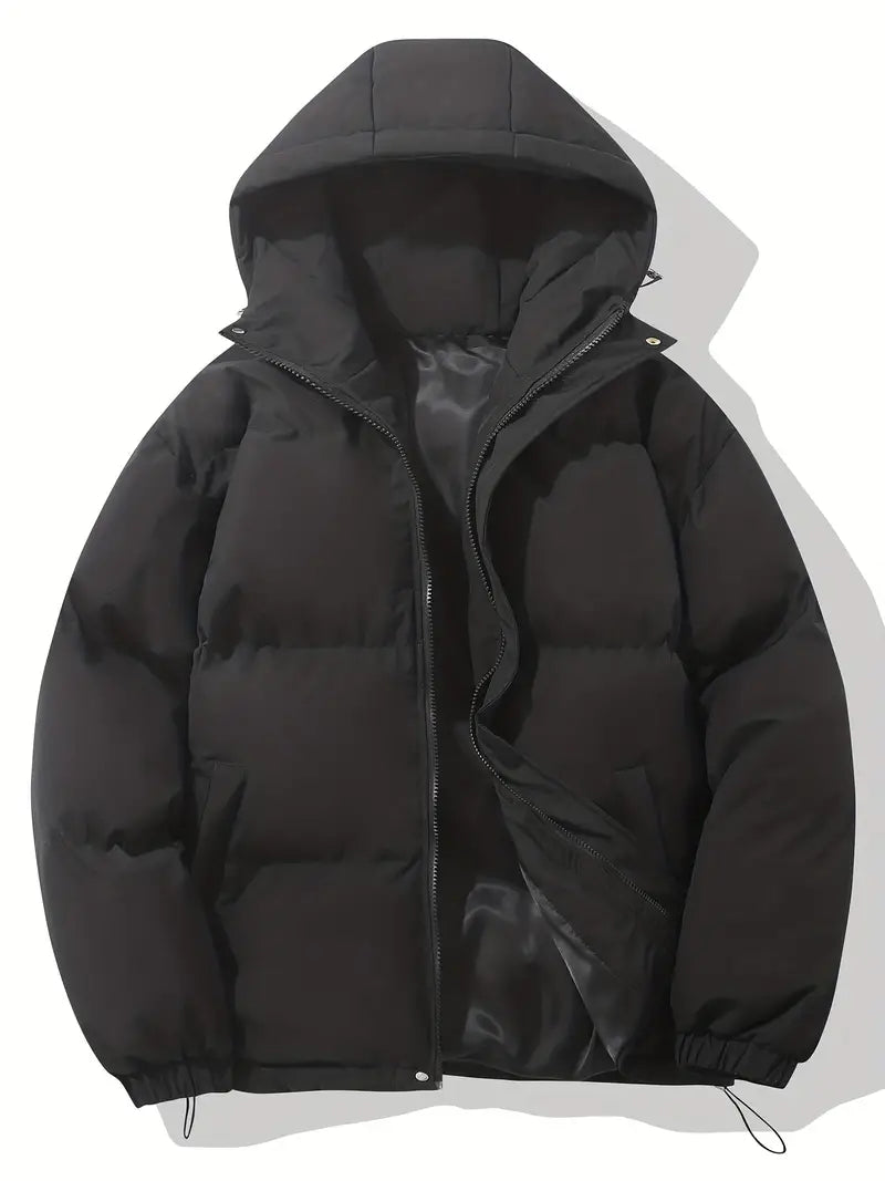 Men’s Quilted Hooded Puffer Jacket