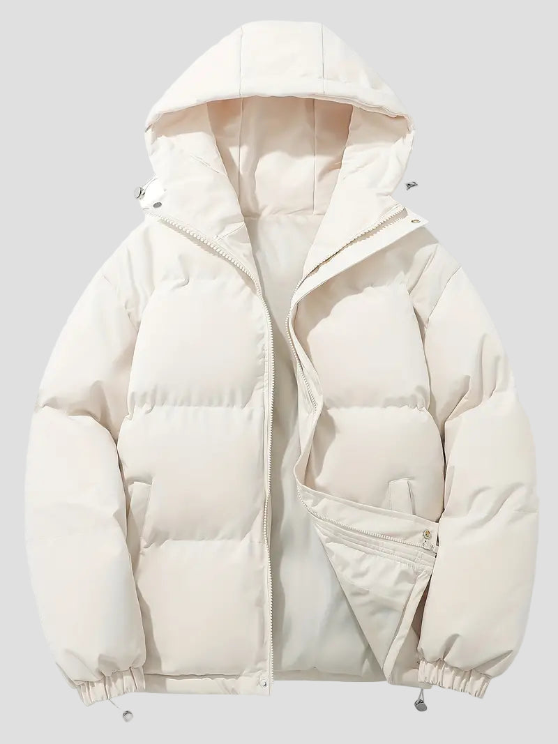 Men’s Quilted Hooded Puffer Jacket