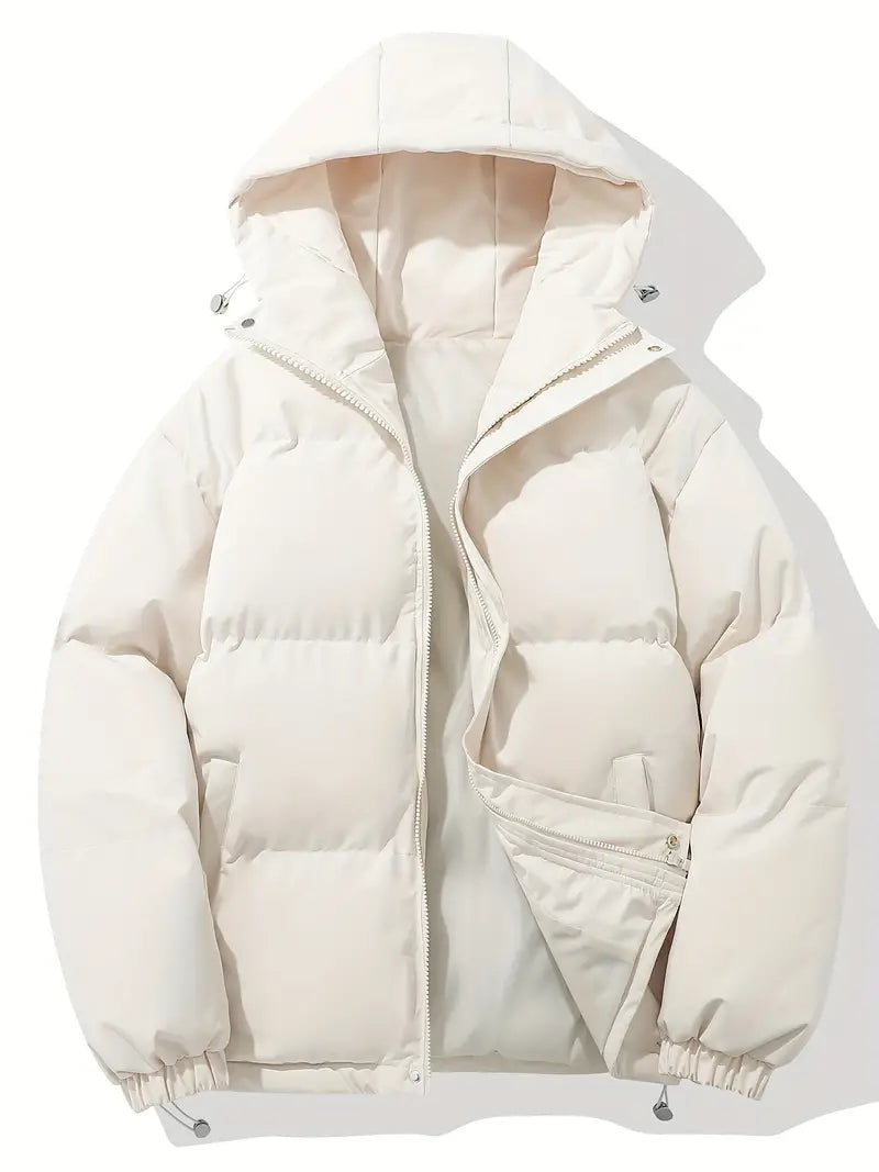 Men’s Quilted Hooded Puffer Jacket