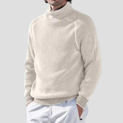 Elegant Men’s Cashmere Turtleneck Sweater