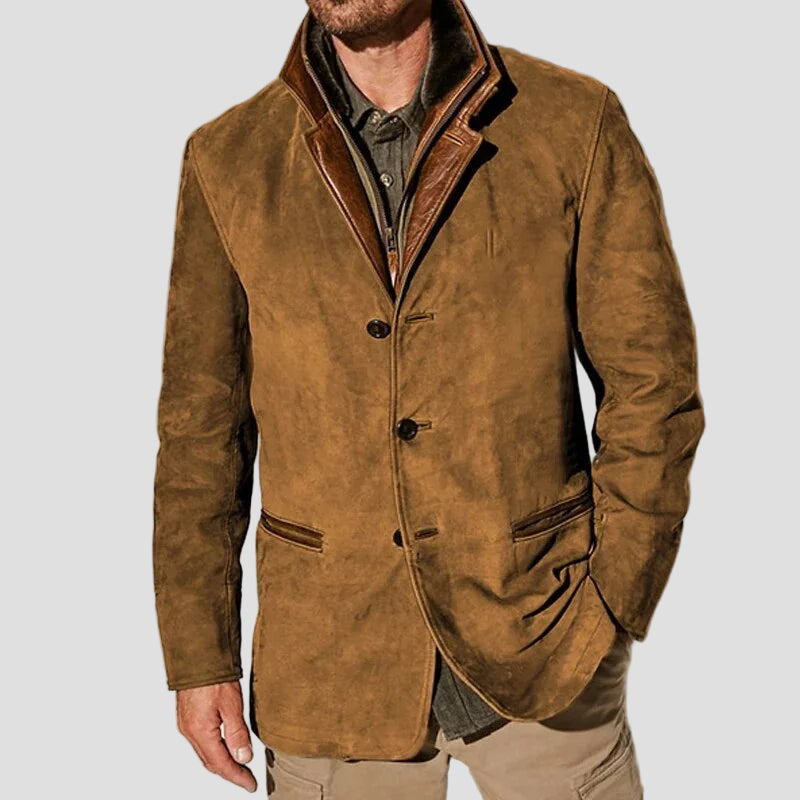 Men’s Vintage Suede Jacket