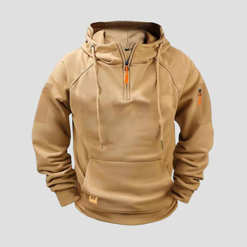 Men’s Knitted Zip-Up Hoodie