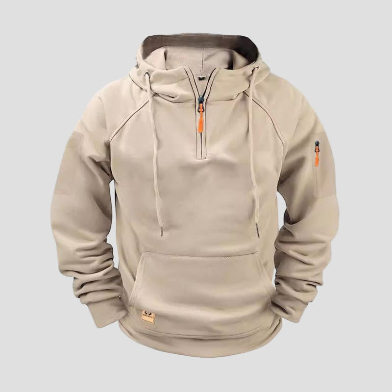 Men’s Knitted Zip-Up Hoodie