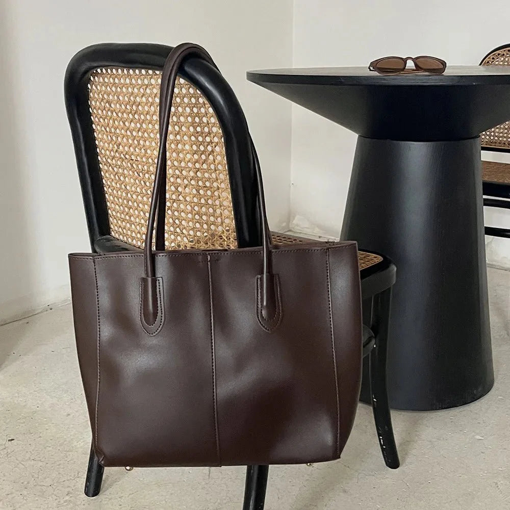 Camille Leather Tote Bag