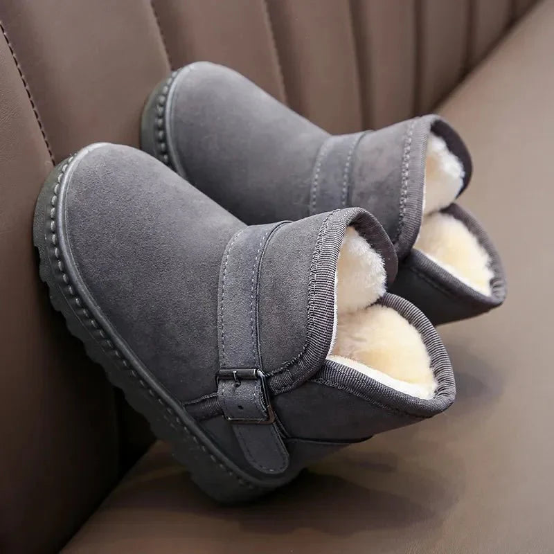 Chloe Kids Snow Boots with Buckle