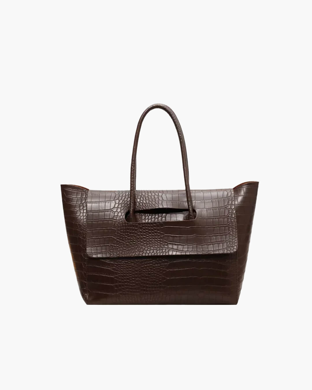 Claudia Handbag Crocodile Pattern