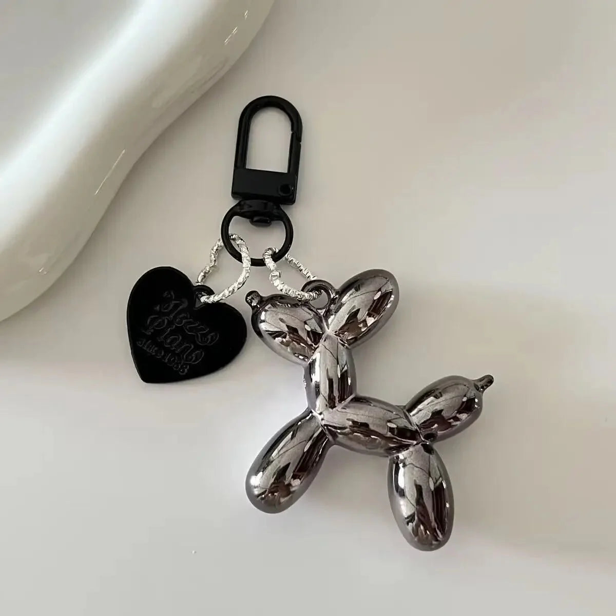 Cute Bubble Dog Keychain